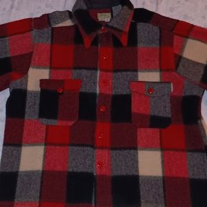 VINTAGE L.L. BEAN WOOL FLANNEL